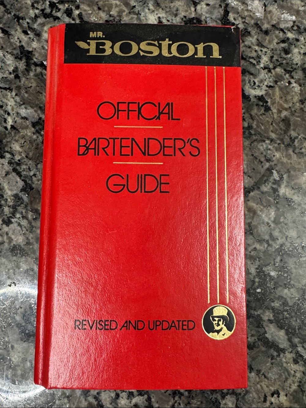 Mr Boston Bintage Official Bartender's Guide - Red
